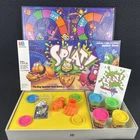 Vtg 1990 Milton Bradley Splat! Board Game 100% Complete + New SQUISH-IT Dough