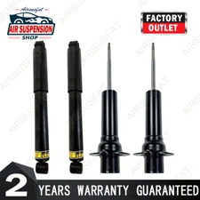 4pcs Front & Rear Air Suspension Shock Struts For 02-12 Jeep Liberty Dodge Nitro