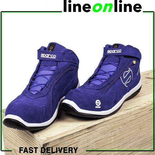 Sparco - Sicherheitshalbschuhe Gymkhana Olympus ESD Mid S3, blau | Gr Sparco - Sicherheitshalbschuhe Gymkhana Olympus ESD Mid S3, blau | Gr
