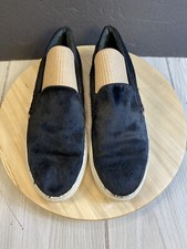 Louis Leeman  Men’s Slip On Black Calf Hair Shoes Size USA 13 ( 46)