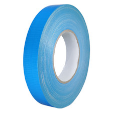T.R.U. Industrial Duct Tape. Waterproof UV Resistant Light Blue 1 in X 60 Yd.