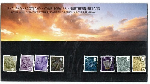 Your Choice of GB MNH Definitive Presentation Packs England Scotland Wales NI - Picture 100 of 127