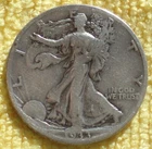 1933-S Liberty Walking Half Dollar