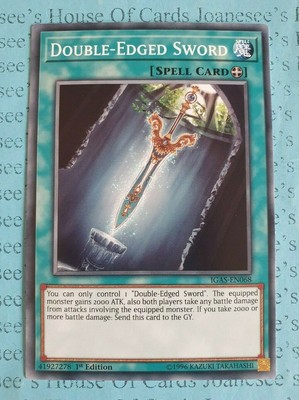 Double-Edged Sword IGAS-EN068 Common Yu-Gi-Oh Card 1st Edition New