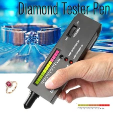 Portable Diamond Gem Tester Selector V2 with Case Gemstone Platform Jeweler Tool