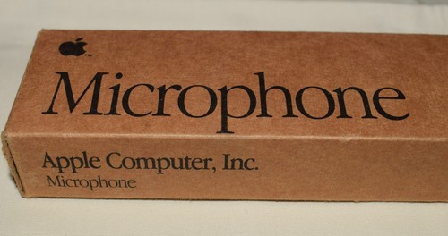 Vintage Apple Computer Inc Microphone NOS Never Used ~ 699-5103-A ~ UD6 - Picture 4 of 5