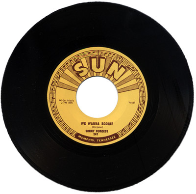 SONNY BURGESS ''WE WANNA BOOGIE c/w RED HEADED WOMAN'' ROCKABILLY    