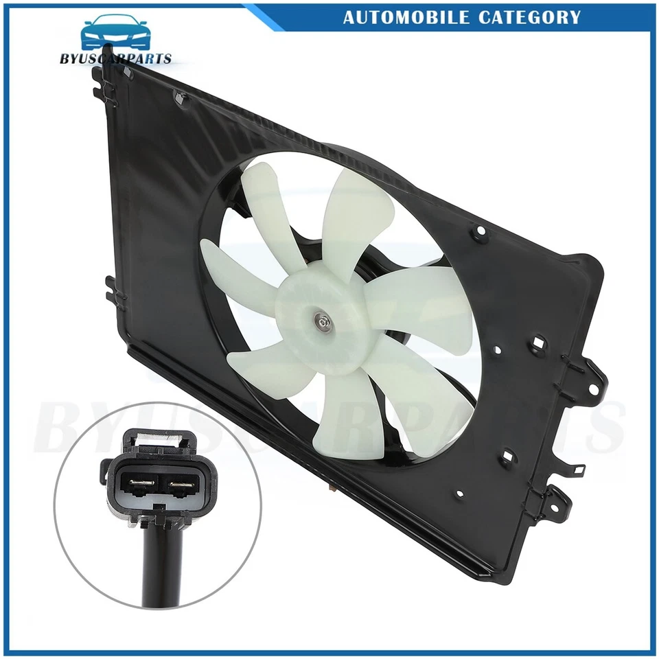 For 2009-2015 Honda Pilot Electric Radiator Condenser Cooling Fan Assembly - Image 2 of 4