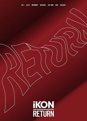 iKON RETURN First Limited Edition 2 CD 2 Blu-ray Photbook