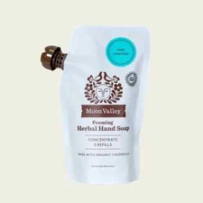 Moon Valley Organics MINT LAVENDER FOAMING LIQUID HAND SOAP REFILL POUCH