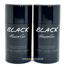 Set Of 2 - BLACK Deodorant Stick By Kenneth Cole For Men 2.6oz 75g New