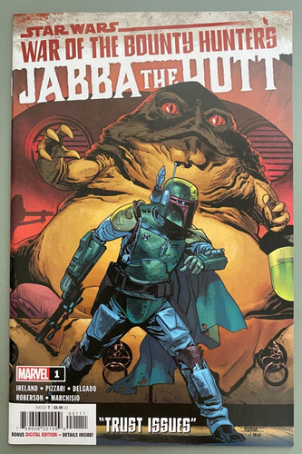 Star Wars War of the Bounty Hunters Jabba the Hutt #1 - 1st app Deva ...