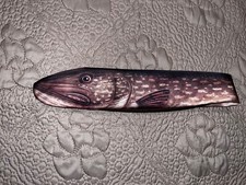 Ralph Marlin Vintage Men  s Fish Necktie 1986 Novelty Fish Tie Rare Made in USA