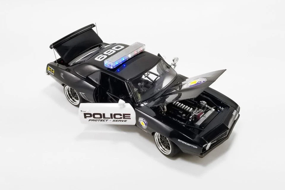 GMP 1969 Chevrolet Camaro - Street Fighter Police Interceptor 1/18. 18935 - Immagine 4 di 4
