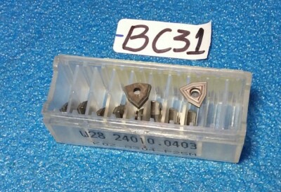 KOMET   W28 24010.0403  K02-8304-P25M  INSERTS   10 PCS