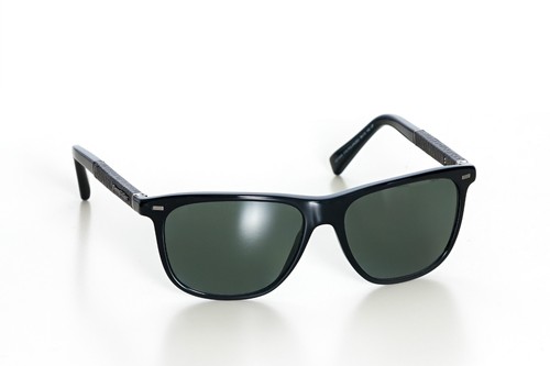 ERMENEGILDO ZEGNA EZ0009/S 01N - OCCHIALI SOLE UOMO - ZEISS - POLARIZED -  PELLE | eBay
