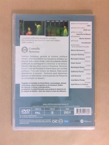 DVD Theatre Comedy French/Sertorius/Michel Etcheverry/ New Sub Cello - Picture 2 of 2