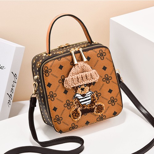 Sophisticated Vintage Style Small Box Bag Premium Crossbody Handbag