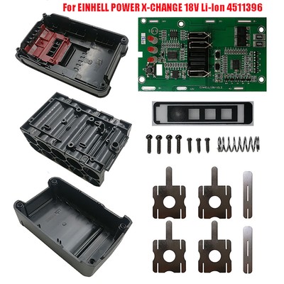 For Einhell Power X-Change 18V Li-ion 4511396 20V Battery Shell PCB Board Set