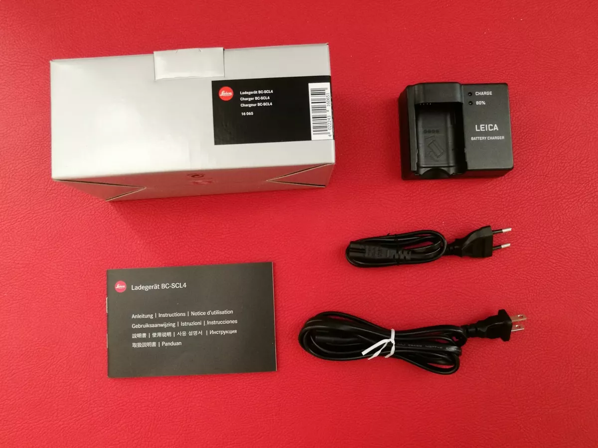 Genuine Leica BP-SCL4 Charger for Leica SL, SL2 and Q2 #16065