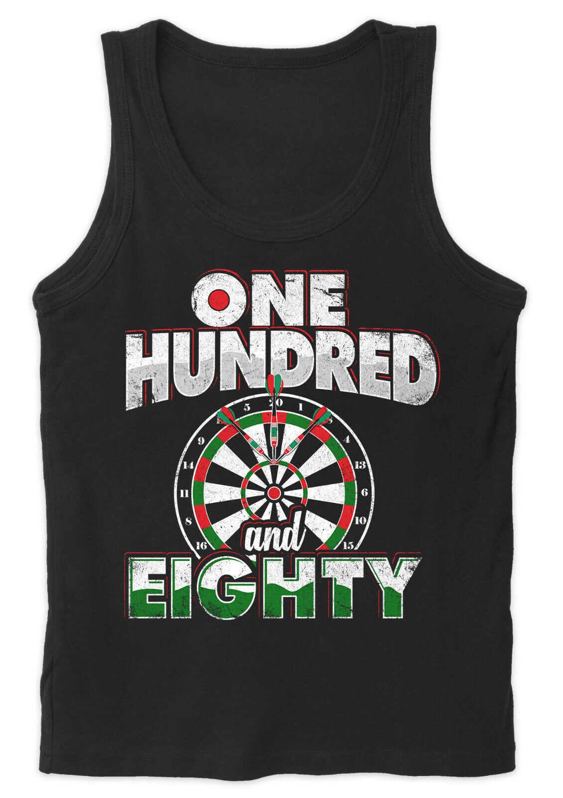 ALTRA T shirt uomo One Hundred and Eighty gioco freccette 180 freccette sport