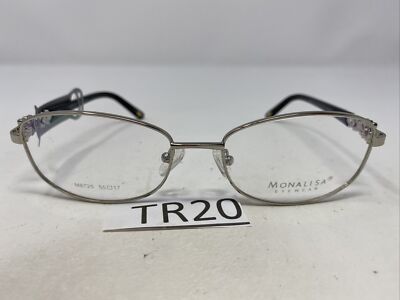 Mona Lisa Eyewear Japan M8725 C2 SOFT GRY/BLK 55-17-140 Eyeglasses