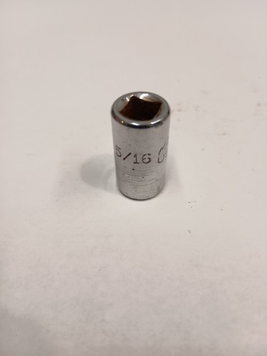 MAC Tools 5/16" 6 Point Shallow Chrome Socket 1/4" Drive M106R USA - Bild 5 von 6