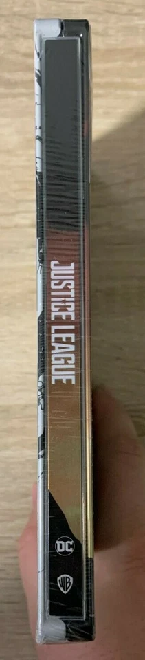 JUSTICE LEAGUE 4K UHD Steelbook Blu Ray Zavvi UK - NEW & SEALED REGION FREE - Image 4 of 4