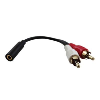 Adattatore Aux A RCA Cavo Audio Da 3.5 Mm A 2 RCA (splitter A Y) - 1/8" Stereo Maschio A 2 RCA Maschio, Lunghezza 3 Piedi (circa 90 Cm) Cavo Splitter 3.5 A RCA - Foto 11