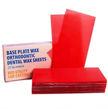 BASE PLATE ALL SEASON PURPOSE SET UP WAX PINK 1LB DENTAL LABORATORY JEWELRY SOFT