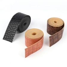 Faux Crozzling Leather Edging Binding Tape Ribbon Trim Retro DIY 2 Meters