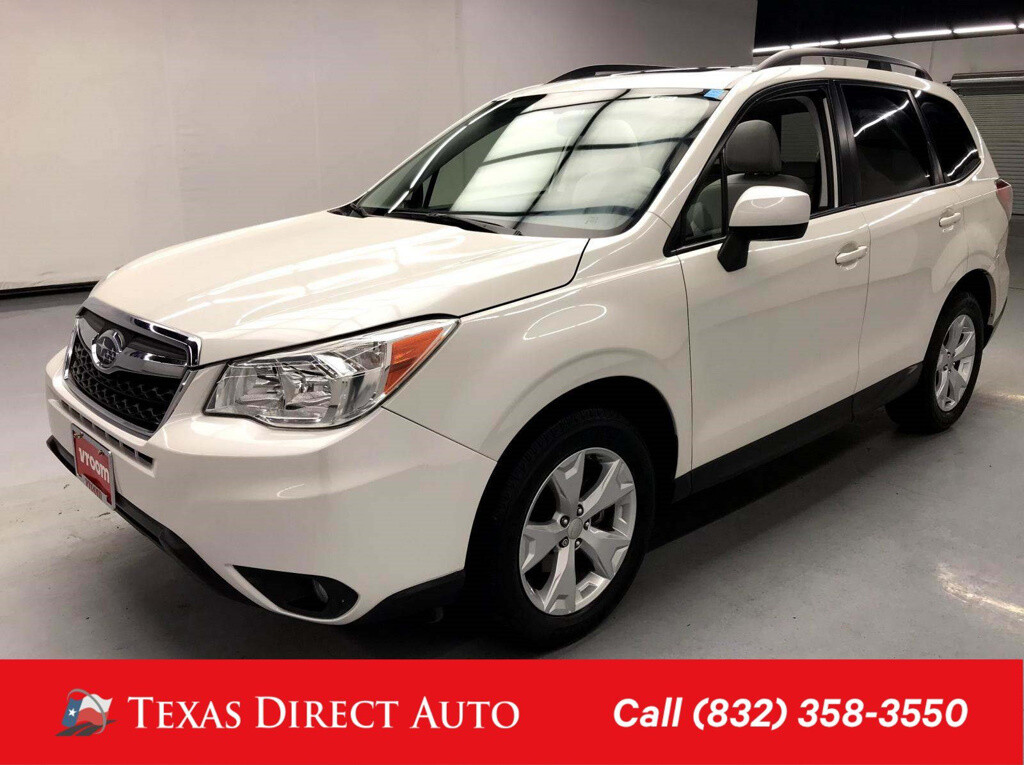 2015 Subaru Forester 2.5i Premium Texas Direct Auto 2015 2.5i Premium Used 2.5L H4 16V Automatic AWD SUV
