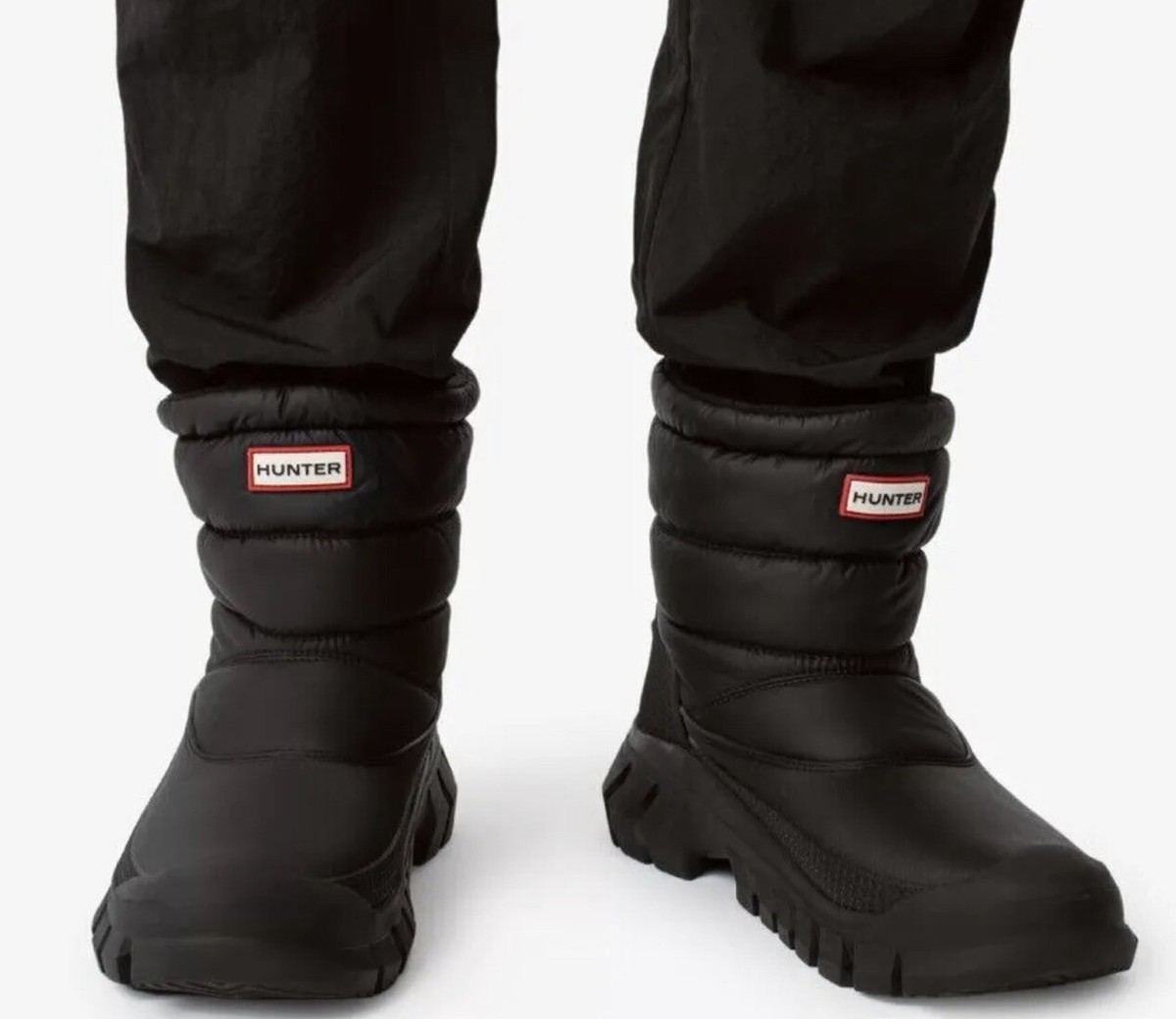 靴 HUNTER WOMENS INTREPID SHORT SNOW BOOT Womens Hunter Intrepid Short Snow Boots In | Soletrader
