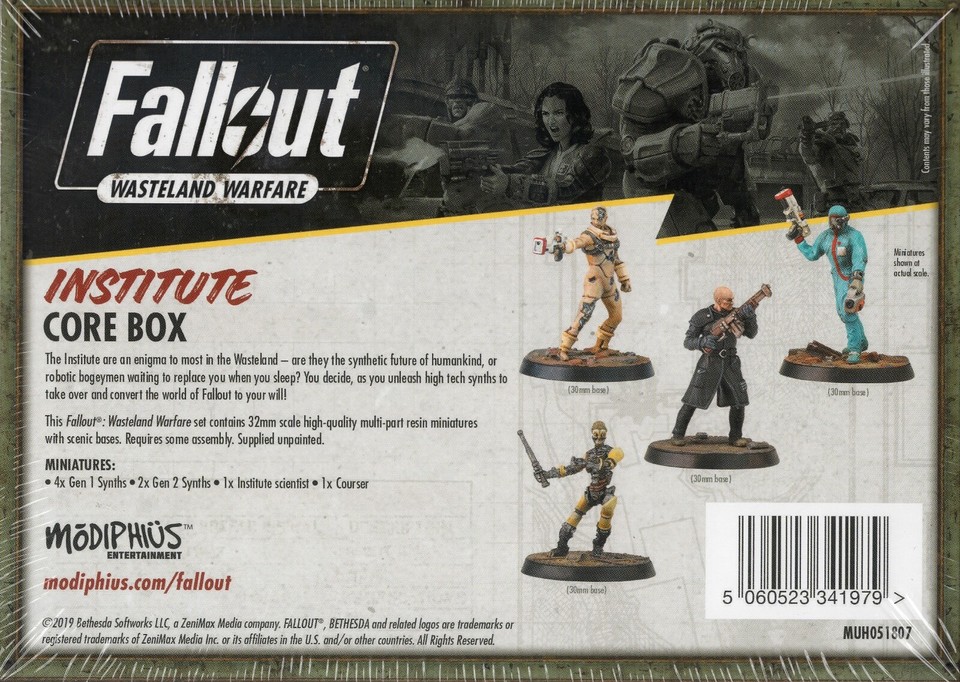 Modiphius:Fallout RPG: Wasteland Warfare - Institute Core Box (8) | eBay