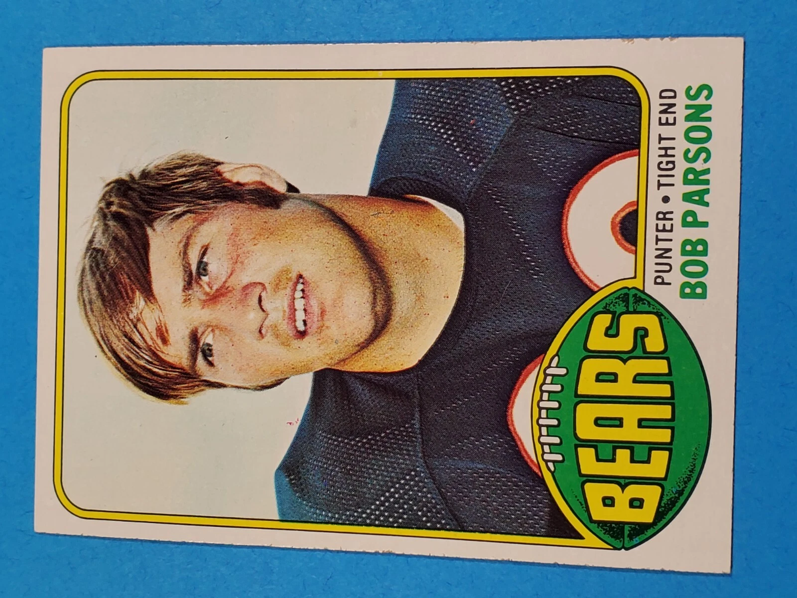 1976 TOPPS FOOTBALL #306 BOB PARSONS HIGH GRADE EX EX-MT
