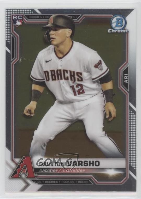 2021 Bowman Chrome Daulton Varsho #95 Rookie RC 0o6v