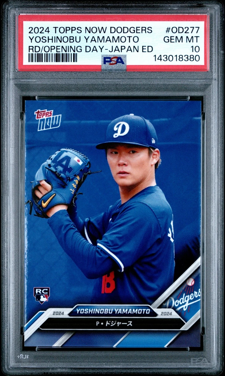 2024 Topps Now Road to Opening Day - Yoshinobu Yamamoto #OD-277