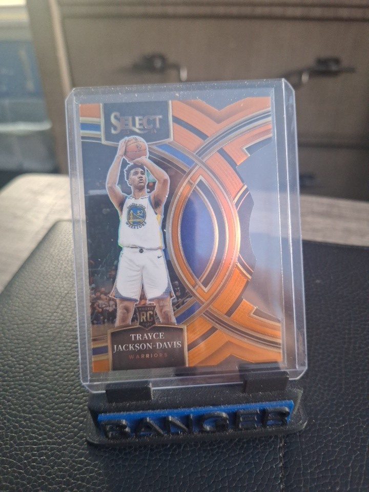 Trayce Jackson-Davis 2023-24 Select Premier Orange Prizm Die Cut /65 #117 Rookie