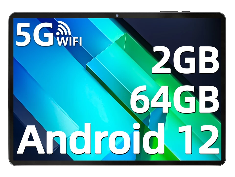 10 Zoll Android FHD Tablet 2GB RAM 64GB ROM Quad-Core 1.6GHz Dual Kamera WIFI