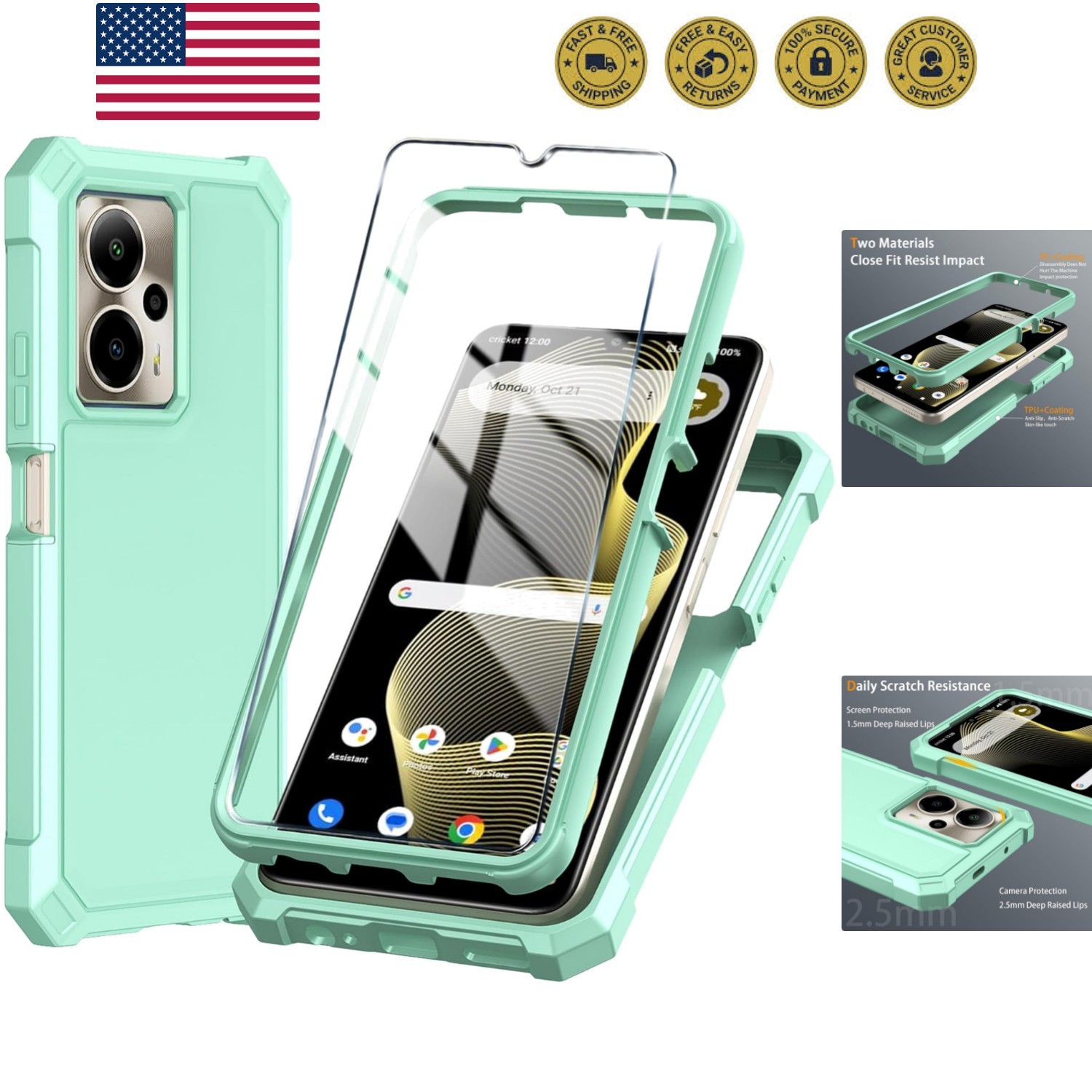 Cricket Outlast 5G 2024 Phone Case