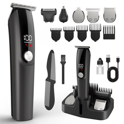 Beard Trimmer for Men Hair Clippers - 6 in 1 Professional Grooming Kit Cordle...