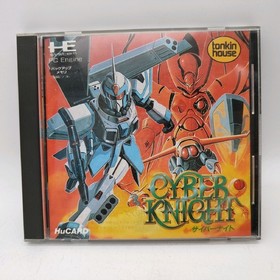 PC Engine TurboGrafX 16 Cyber Knight JAPAN Game