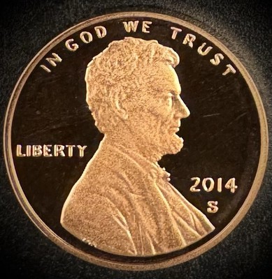 2014-S Lincoln Shield Cent GEM PROOF Coin Penny