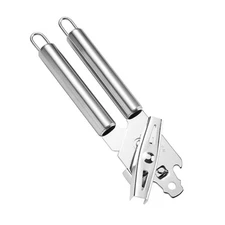 Multipurpose Kitchen Can Opener Stainless Steel Ergonomic Labor Saving Design
