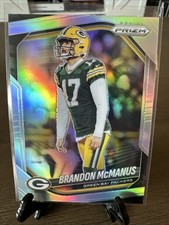 2025 Panini Prizm Brandon McManus Silver Prizm #290 Green Bay Packers