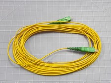 COMMSCOPE FPCMY-ASPC-P-7M FIBER OPTIC PATCH CORD SIMPLEX SINGLEMODE SC/APC TO SC