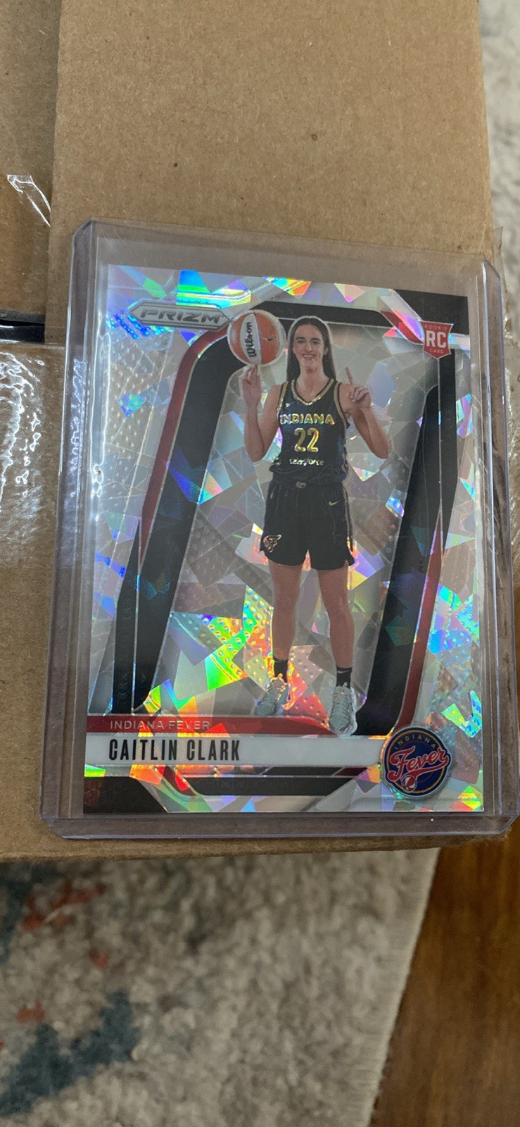 2024 Panini Prizm WNBA - Caitlin Clark #145 Ice Prizm (RC)