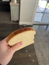 Slice of Bread - One of a Kind!!! From CostCo with Expiration on it!