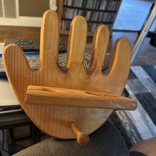 Baseball- und Schlägerhalter aus Holz dekorative Wandhalterung