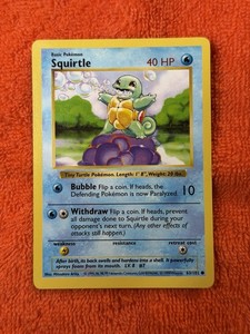 1st Edition Shadowless Squirtle | eBay